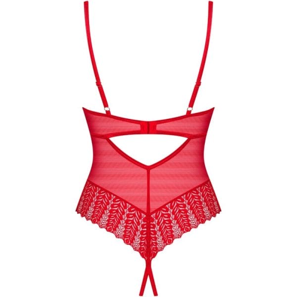 OBSESSIVE - INGRIDIA CROTCHLESS RED M/L 6